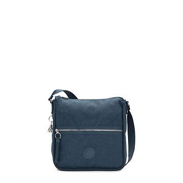 Kipling Oswin Shoulder Bag Vesker Marineblå Grå | NO 1054PJ